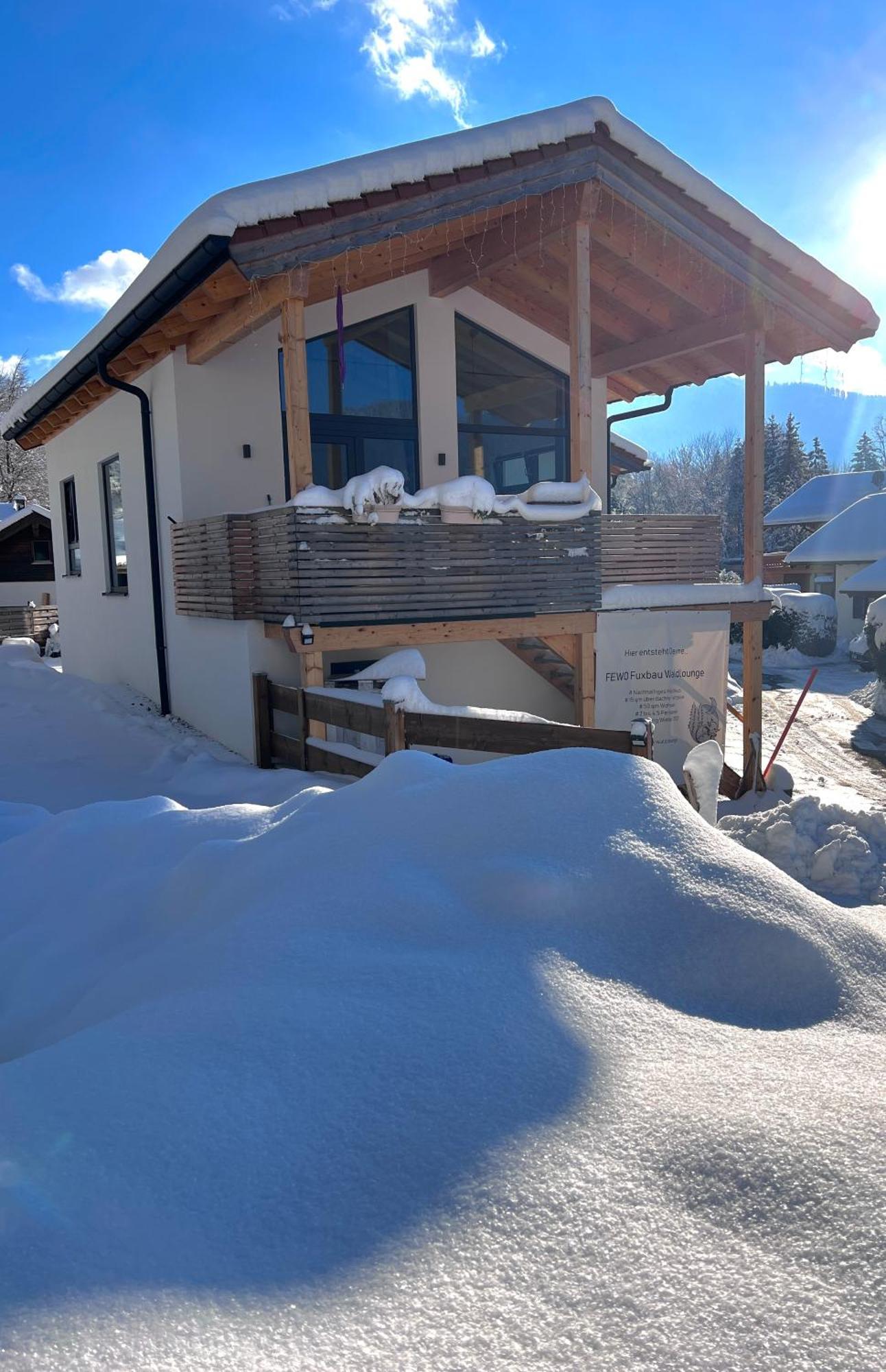 Вилла Fuxbau Waldlounge Inklusive Chiemgaukarte Рупольдинг Экстерьер фото
